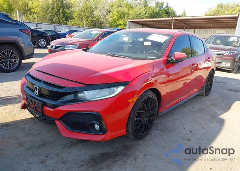 2017 Honda Civic Sport Touring from USA, damaged, VIN SHHFK7H97HU428448